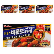 House 바몬드카레 매운맛, 115g, 10개