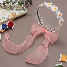 쉬폰리본머리띠