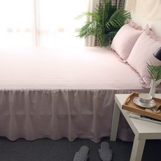 아망떼순면프릴침대스커트