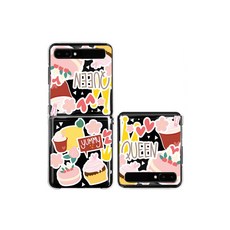 바니몽 유니크팝 디자인 클리어 하드 휴대폰 케이스