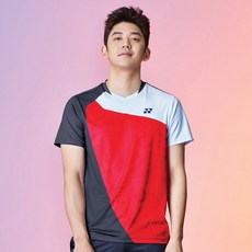 요넥스 남성용 라운드 반팔 티셔츠 201TS035M