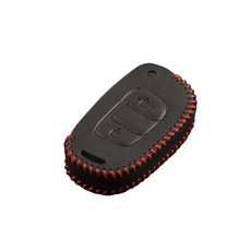 아트로마페루찌 차량 스마트 키 케이스 컴팩트, 현대자동차 18번(블랙 + 레드)스티치)