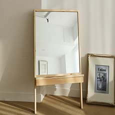 이즈하임 케이트 원목 화장대 서랍 거울 400