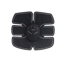 라이프매니아 저주파 운동 마사지 EMS 컨트롤러 + 복부 패드 세트, EMS-GYM, 혼합색상
