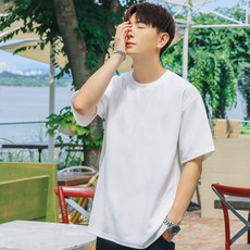 머시따 오버핏 반팔 티셔츠