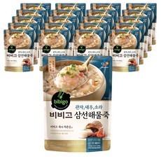 비비고 삼선해물죽, 450g, 21개
