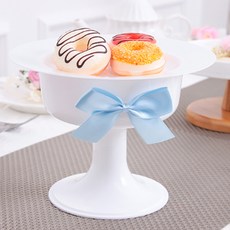 에스엠파티 디저트 트레이 떡수반 3p + 원형접시 3p + 블루리본 3p