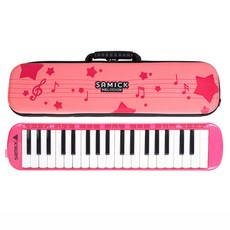 samick 三益樂器 Eva Case Melodion NSM-E37N, 粉色的