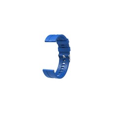 비쉐르 갤럭시 액티브 1/2/워치3 20mm 레고핏 실리콘 밴드 스트랩 (40/41/42mm 호환 가능), 블루, 1세트
