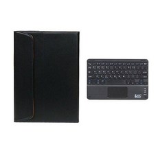 아자케이스 블루투스 키보드 태블릿PC용 케이스, 블랙