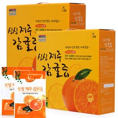 싱싱 제주 감귤즙, 100ml, 100개