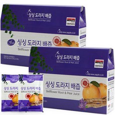 싱싱 도라지 배즙, 100ml, 60개