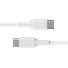 벨킨 부스트업 USB C to C타입 고속 충전케이블 CAB003bt2M 2m, 화이트, 1개, 2m