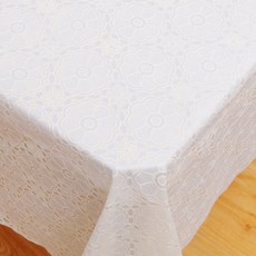 Market Pio PVC 一次性蕾絲桌布 8 型 137 x 240cm, 1個, 1入