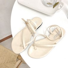스트랩샌들 여성용 크로스 스트랩 썸머샌들