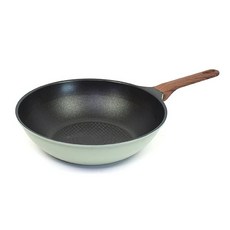 키친아트 IH모던 그린 궁중팬, 28cm, 1개