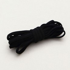 Kohas iD DIY口罩材料 鬆緊繩 900cm, 黑色的, 2個