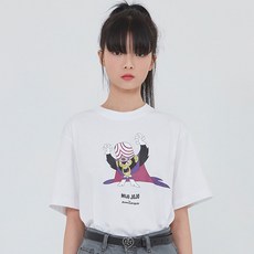 타게토 파워퍼프걸 여성용 MOJO JOJO 반팔 티셔츠