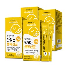 굿앤키즈 맛있는 생유산균, 60g, 4개