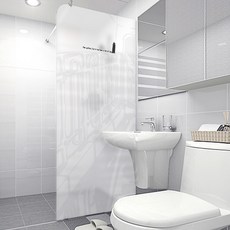 화장실유리시트지