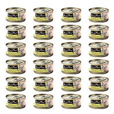 퍼시캣 전연령용 캣 프리미엄 주식캔, 80g, 참치+새우, 24개