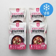 원큐 포켓 참치순두부찌개 (냉동), 272g, 4팩