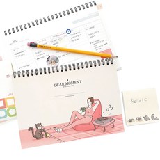 제이로그 휴식이 있는 하루 위클리 플래너 세트, 소소한 행복