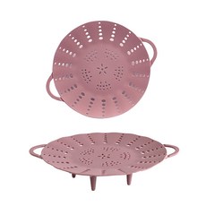 푸코 실리콘 찜기 핑크, 24.5cm, 2개