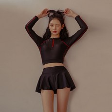 벤디스 여성용 로지 래쉬가드 C284