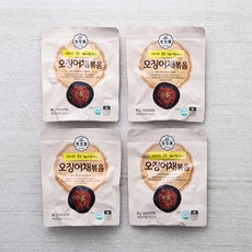반찬애 오징어채 볶음, 60g, 4개