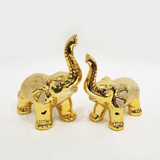 황금 코끼리 장식소품 B317-2, 혼합색상