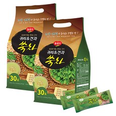 광야식품 귀리 앤 견과 쑥차, 20g, 60개