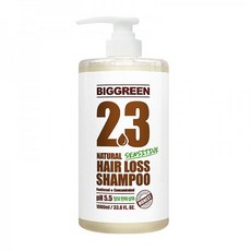 빅그린 23 네츄럴 센시티브 헤어로스 탈모 샴푸, 1000ml, 1개