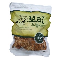 엄마손맛 우리쌀로 만든 구수한 보리누룽지야, 1kg, 1개