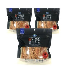 벨버드 슬라이스 강아지 간식 250g, 닭가슴살, 3개