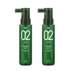 아모스 녹차실감 헤어토닉, 80ml, 2개
