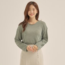 로엠 여성용 린넨 스카시 티셔츠