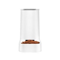 Petit 寵物自動餵食器, 白色的