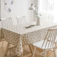 화이트린넨식탁보