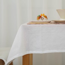 화이트린넨식탁보