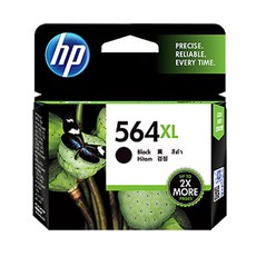 HP 대용량 잉크 HP564XL, 검정, 1개