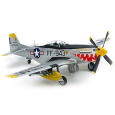 TAMIYA 1/32 F-51D 野馬朝鮮戰爭塑料模型 60328, 1個