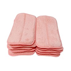 휴그린 극세사지우개 리필용 패드 10p, 핑크