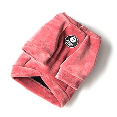 딩동펫 반려동물 극세사 방울 후드티셔츠, 핑크