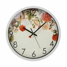 플라워벽시계