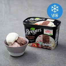 브라이어스 바닐라초코스트로베리 아이스크림 (냉동), 1.41L, 1개