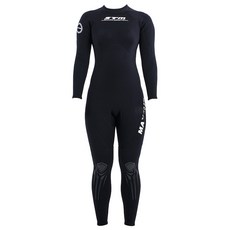 장사부 여성 서핑수트 웻슈트 잠수복 바다 수영 슈트 스쿠버다이빙, 다이브, 블랙
