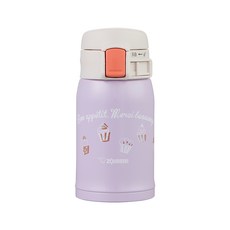 조지루시 미니 포켓 원터치 보온 보냉 텀블러, 드림퍼플, 240ml, 1개