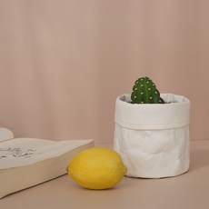 크래프트 화분 커버, 화이트