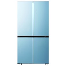 양문형냉장고-추천-캐리어 클라윈드 양문형냉장고, 민트, CRFS-N566MFR